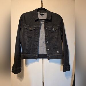 Sourpuss Charcoal Jean Jacket M